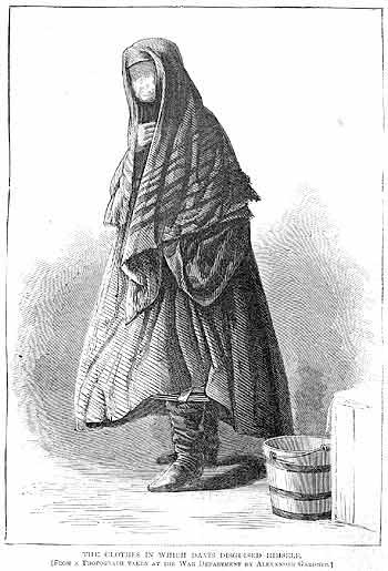 The Clothes in which Davis Disguised Himself