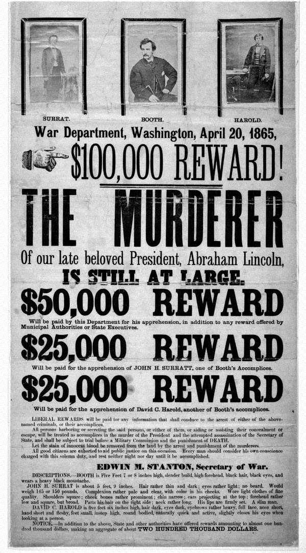 Wanted, 1865
